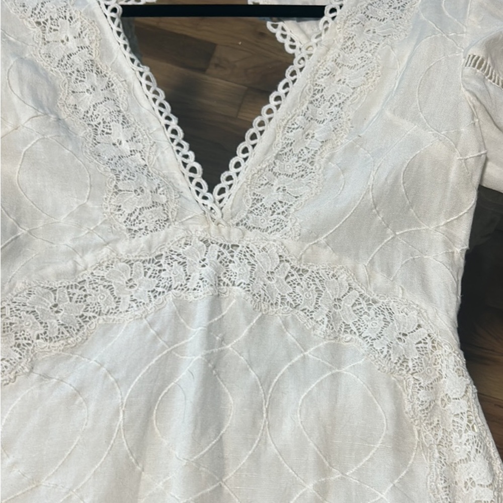 Tularosa White Mini Dress - Picture 3 of 5
